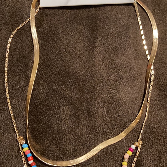 NWT⭐️ARDENE 💫3 In 1 Necklace with Beads and Pendants - Picture 3 of 5